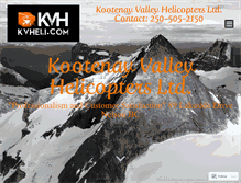 Tablet Screenshot of kvheli.com